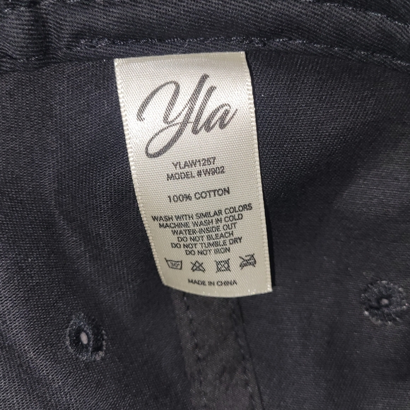 Black YoungLA Baseball Cap - Picture 3 of 4